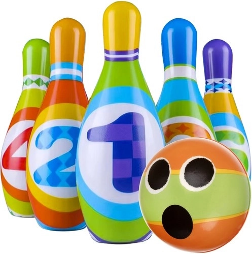 Quilles pour enfants Kruzzel – ensemble coloré avec balle