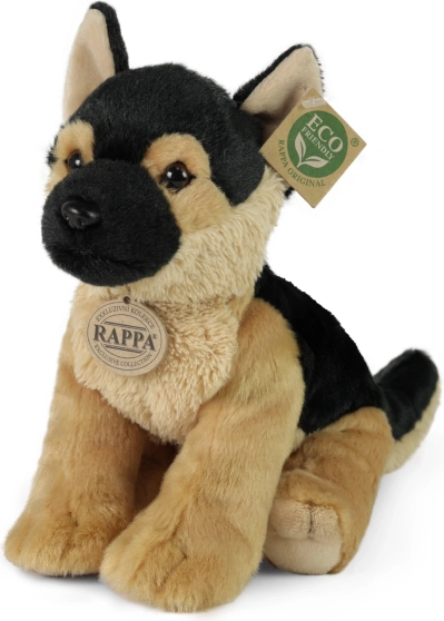 Chien en peluche Berger allemand 25 cm écologique