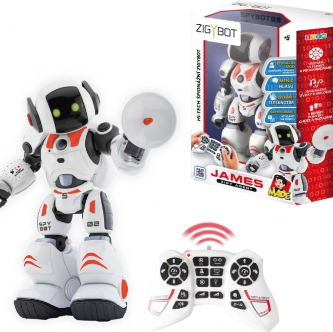 Spy Robot Zigybot James
