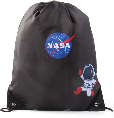 Zakje met NASA-motief