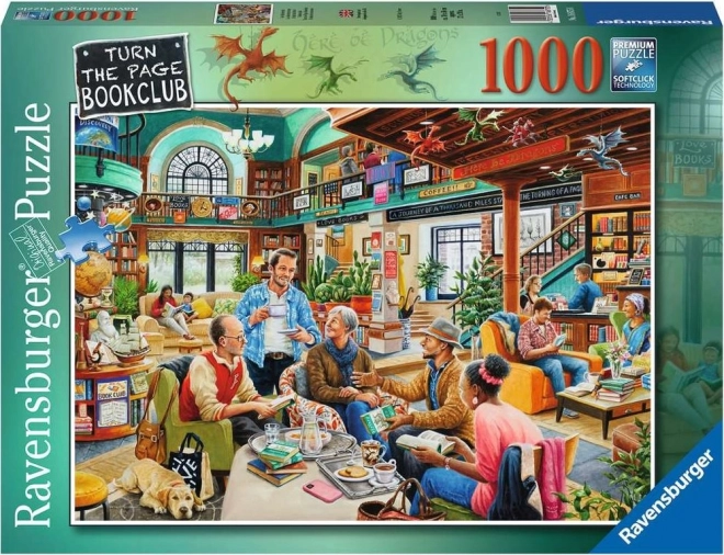 Puzzle Bücherclub Turn the Page 1000 Teile