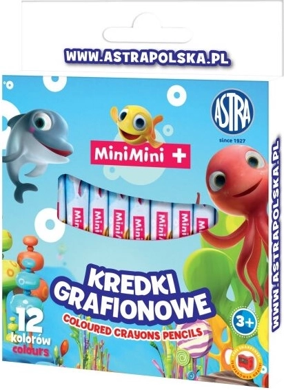 Astra crayons de couleur Mini Mini 12 pcs