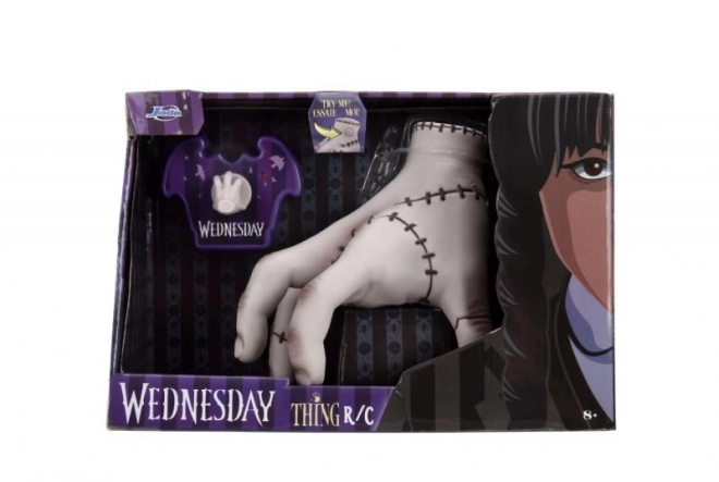 Afstandsbediende hand uit de film Wednesday