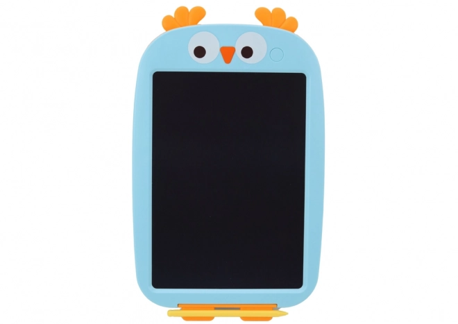 Drawing tablet with Bird motif, blue