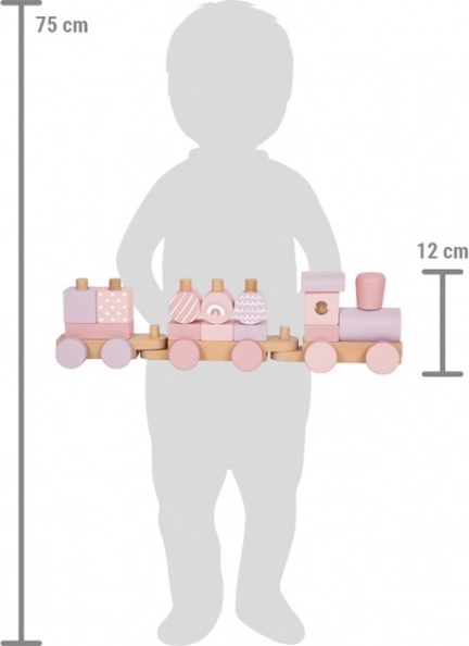 Houten trein roze Small Foot