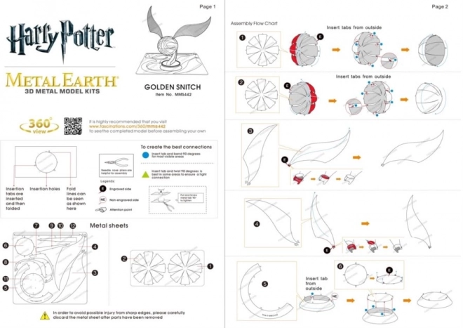 3D-Puzzle Harry Potter: Schnatz