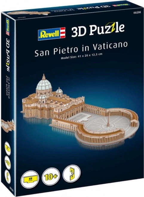 Revell 3D puzzel basiliek van Sint-Pieter, Vaticaan 68 stukken