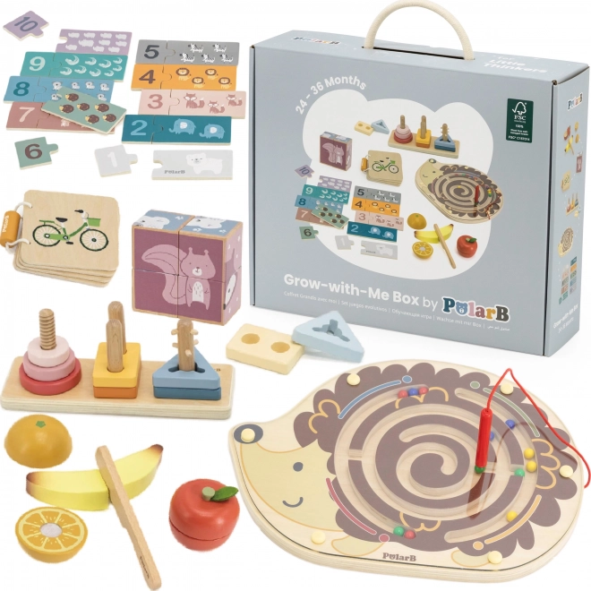 VIGA educational box Little Thinkers (24–36 m)