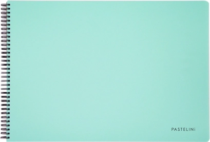 Schetsblok A4 40 vellen PASTELINI groen