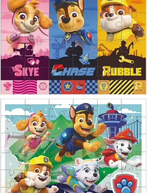 DODO Puzzel Paw Patrol: Geweldige Puppy’s 2v1