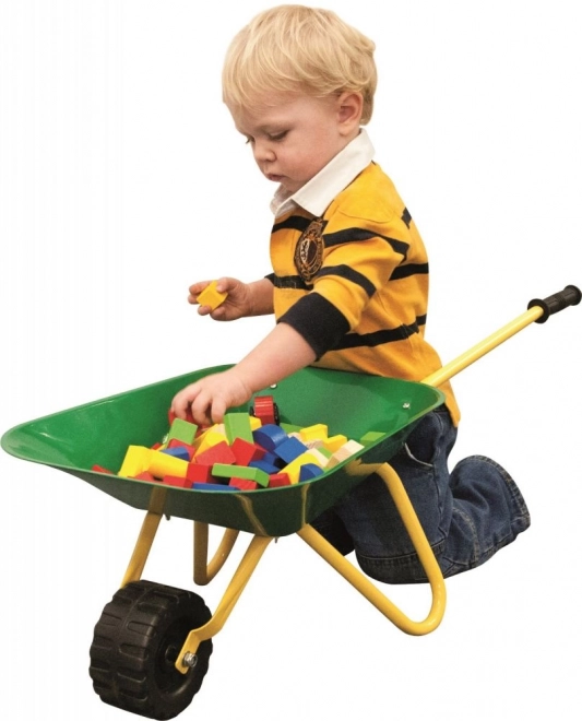 Kinder metalen kruiwagen