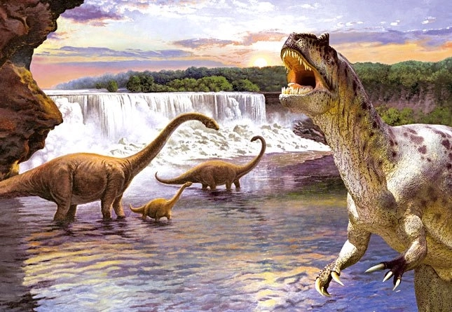 Puzzle 260 pièces Diplodocus
