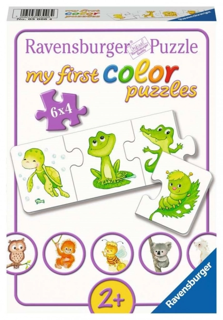 Mon premier puzzle Animaux colorés
