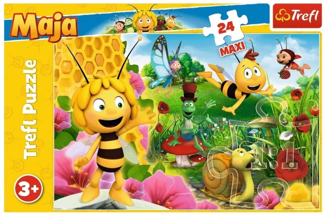 Puzzel 24 Maxi - In de wereld van Bijtje Maya