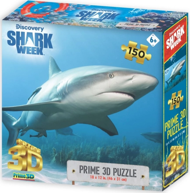PRIME 3D-puzzel Haai Perez 3D 150 stukjes