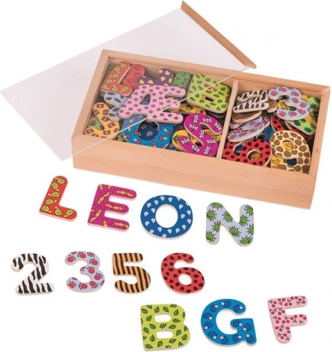 Lettres et chiffres magnétiques