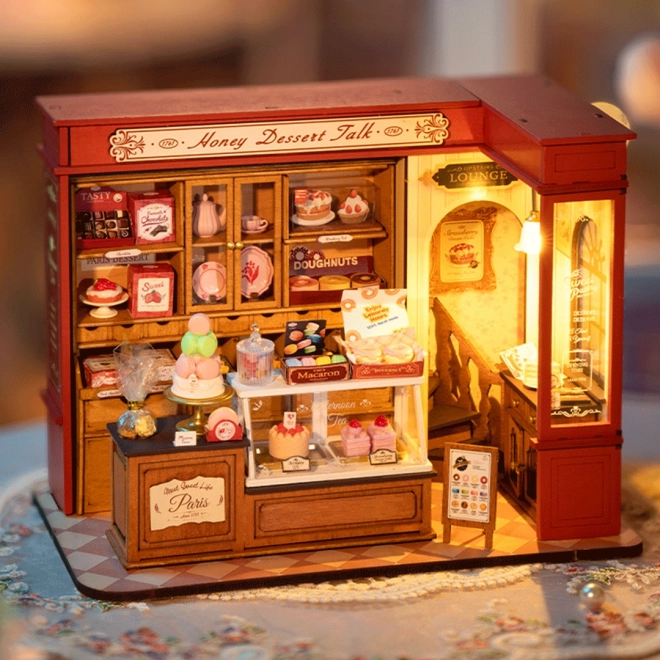 Rolife DIY 3D Wooden Puzzle Candy Shop
