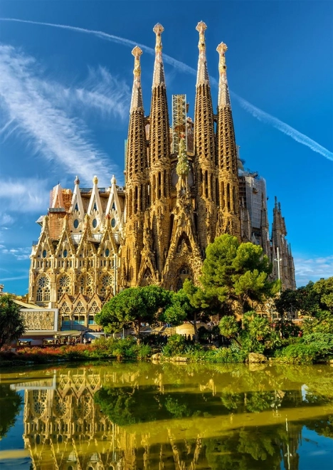 Sagrada Família, Barcelona Puzzle 1000 Pieces