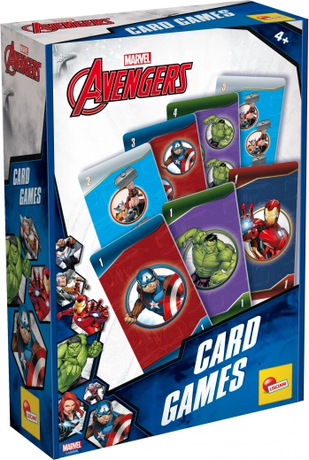 Grandes cartes robustes avec les héros AVENGERS