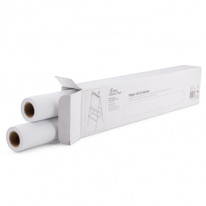 Rouleaux de papier de rechange pour tableau double face NEW CLASSIC TOYS – 2 pcs