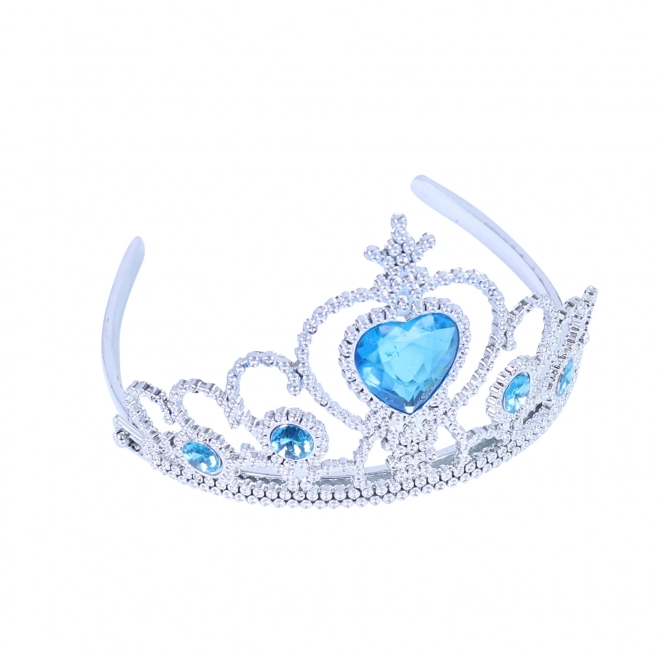 Ensemble princesse gants avec couronne