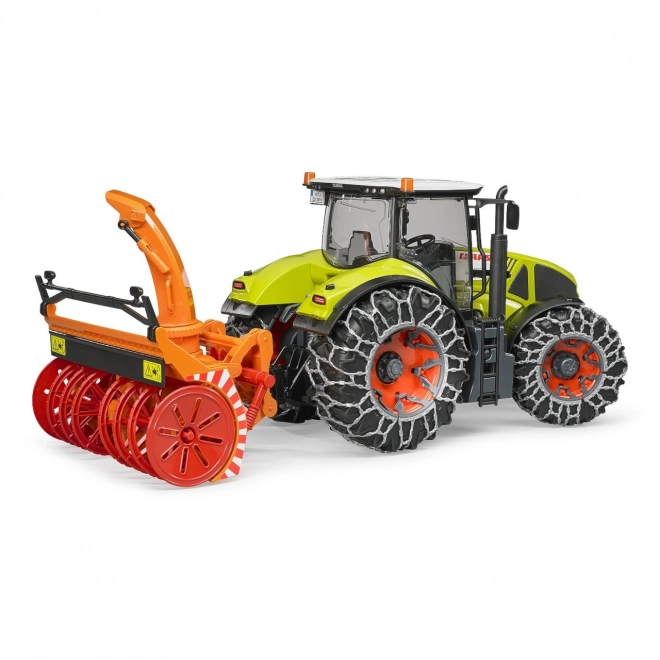Bruder Traktor Class Axion 950 met sneeuwfrees