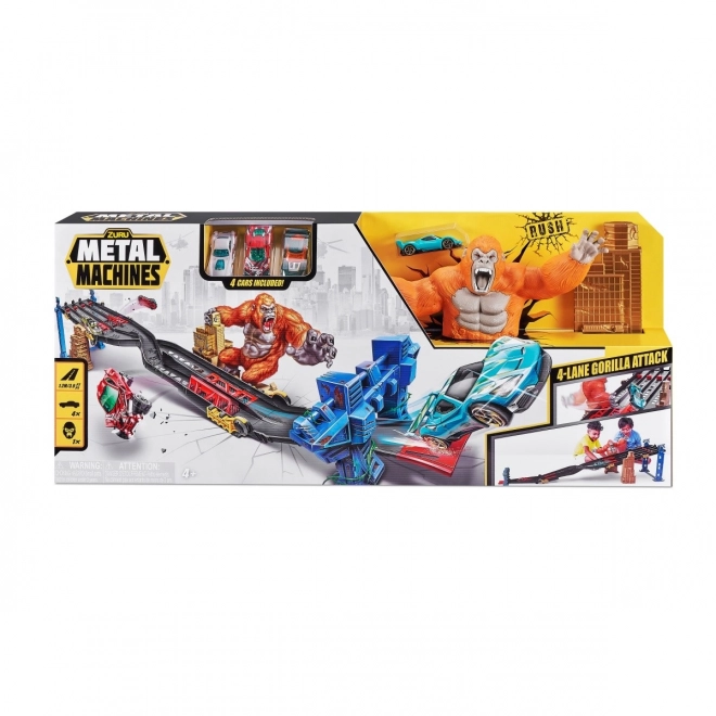 Fun Track Metal Machines 4 Track Gorilla Attack