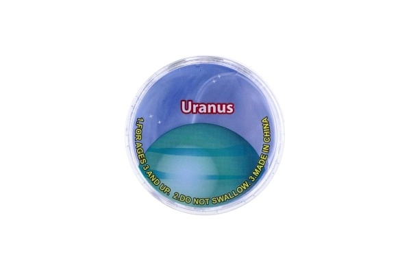 Slijm - materie van planeten zonnestelsel 7cm mix kleuren