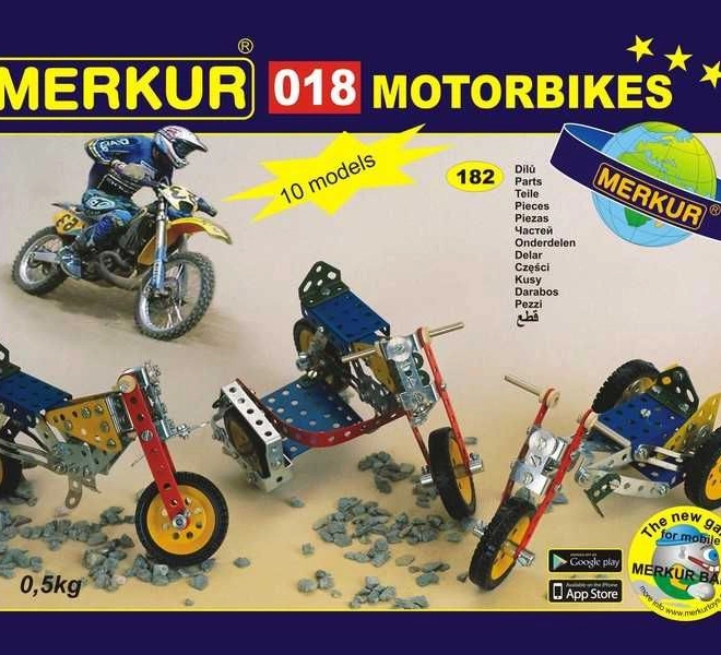 Merkur 018 Motos - 182 pièces