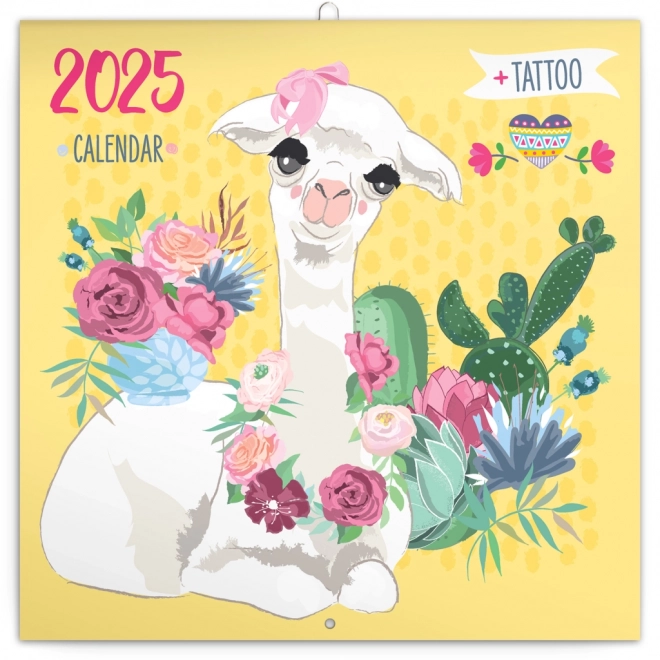 Notitiekalender Gelukkige Lama's 2025
