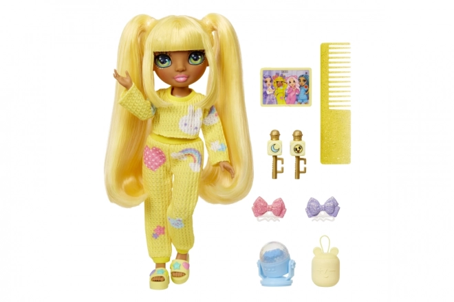 Rainbow High Junior Modepop in pyjama - Sunny Madison