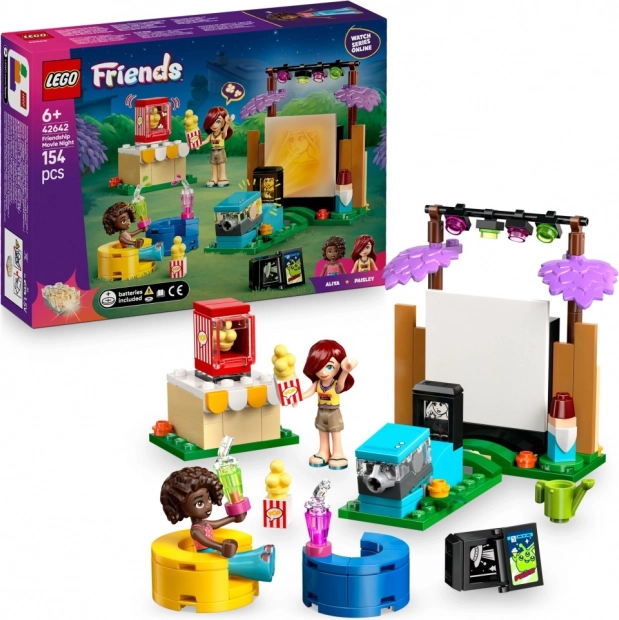 Lego Friends Filmavond met vrienden