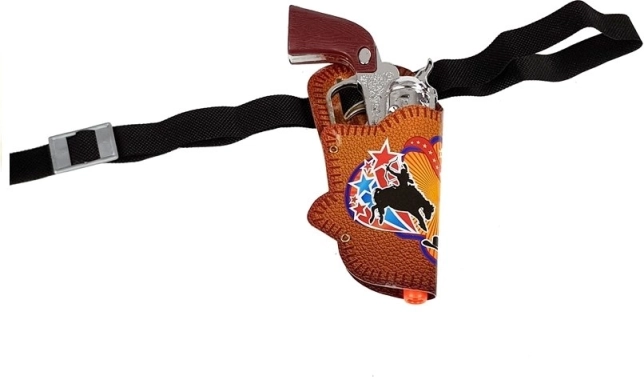 Revolver met holster en verstelbare riem