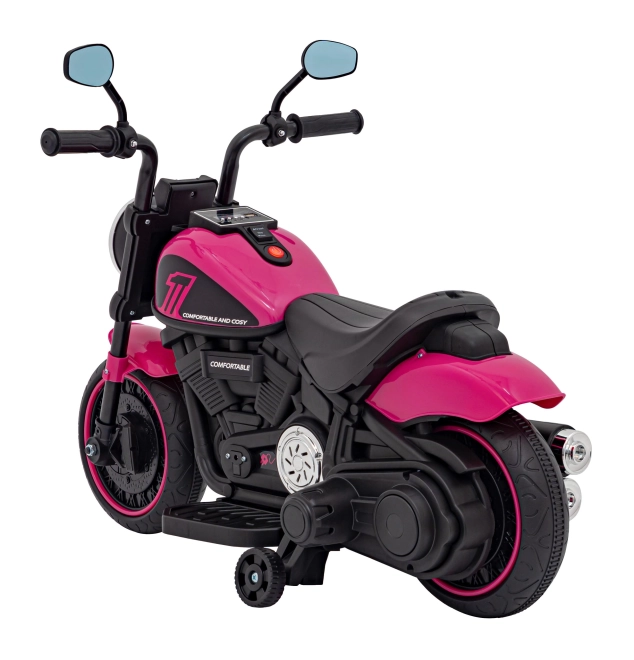 Motorrad Chopper FASTER – Rosa