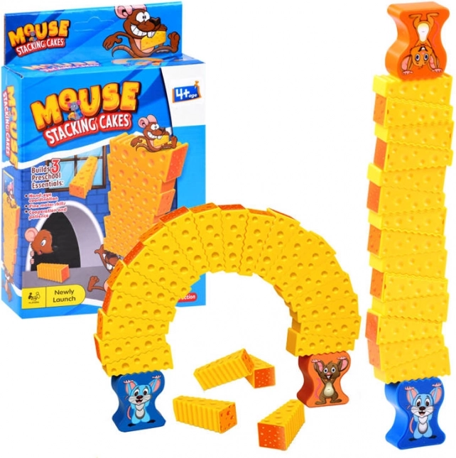 Cheese Mouse Skill Tower Game