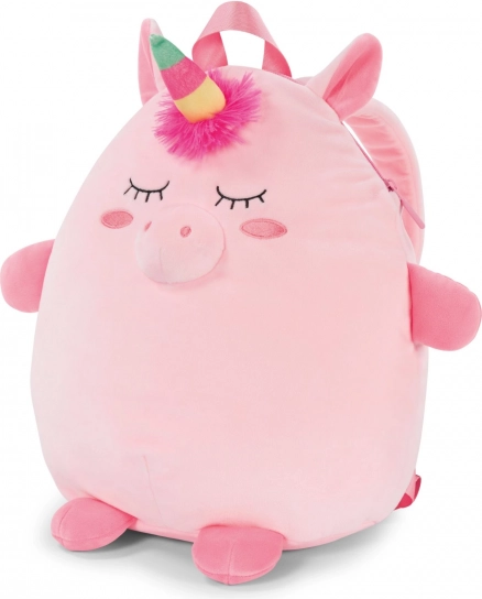 Unicorn Plush Backpack 2 in 1 Cozy Noxxiez
