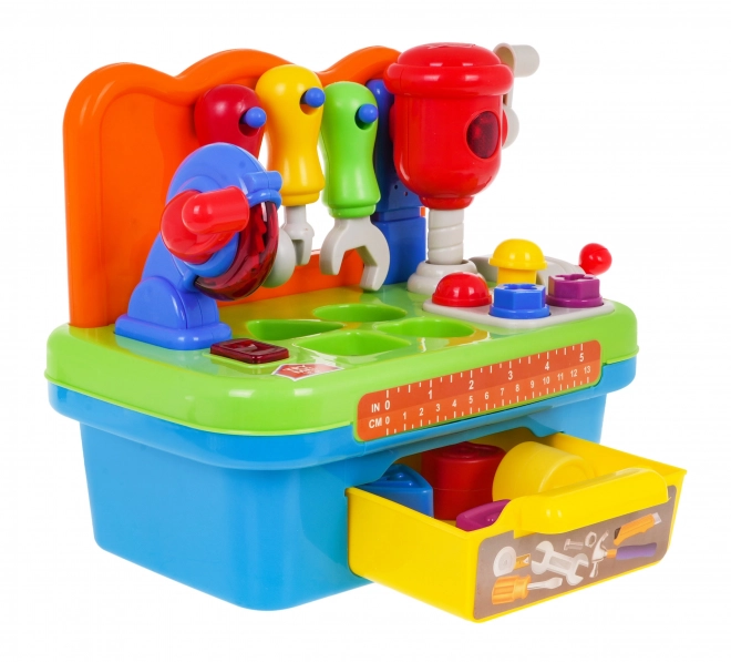 Werkplaats met sorteerder + accessoires