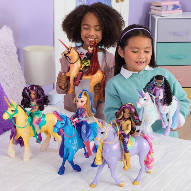 Unicorn Figurine Unicorn Academy Mix Snowy, Flame