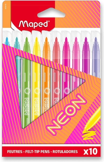Maped stiften Neon 10 stuks
