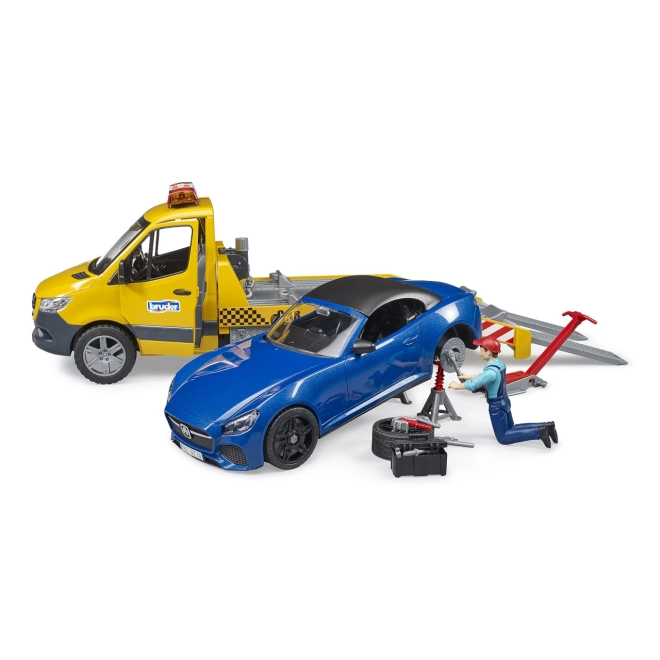 Cabriolet de sport avec toit amovible