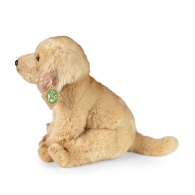 Zittende pluchen labrador 27 cm ECO-VRIENDELIJK