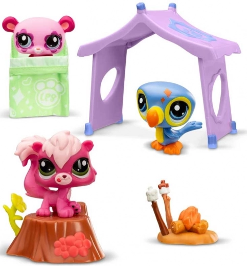 Littlest Pet Shop Playset Camping Adventure