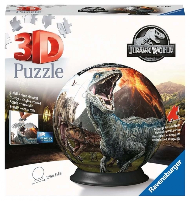Ravensburger 3D Puzzleball Jurassic World 72 Teile