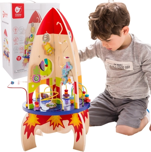 Multifunctionele educatieve raket Classic World