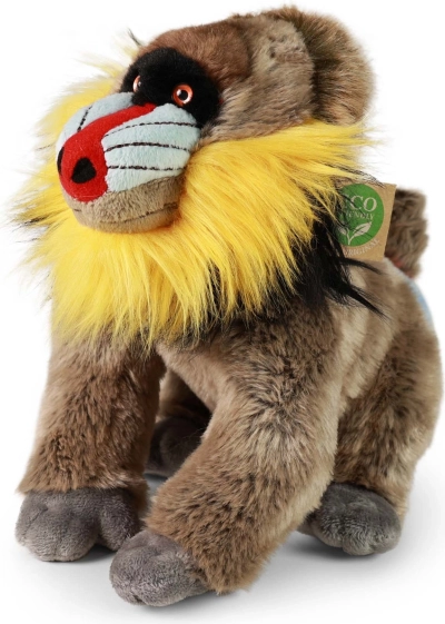 Mandrill en peluche 28 cm ECO‑FRIENDLY de RAPPA