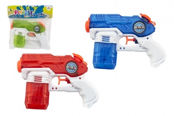 Waterpistool plastic 19cm mogelijkheid 3 kleuren