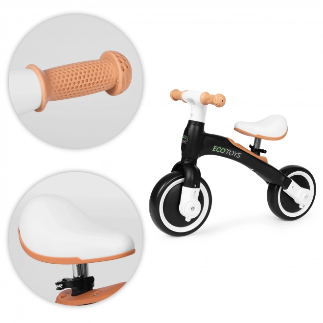 3-in-1 Balance Bike with Pedals - ECOTOYS