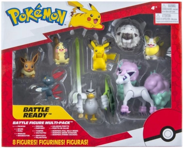 Ensemble de 8 figurines Pokémon