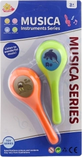 Maracas avec images d’animaux