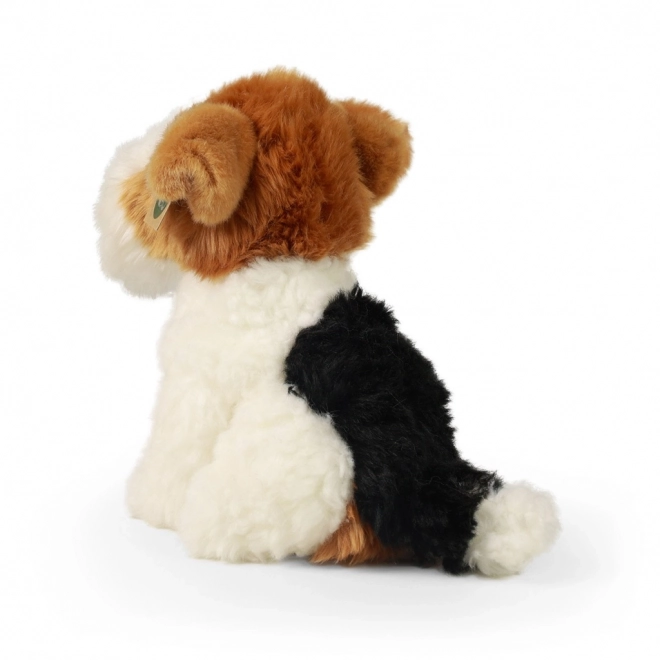 Pluchen hond Foxterriër 18 cm ECO-VRIENDELIJK
